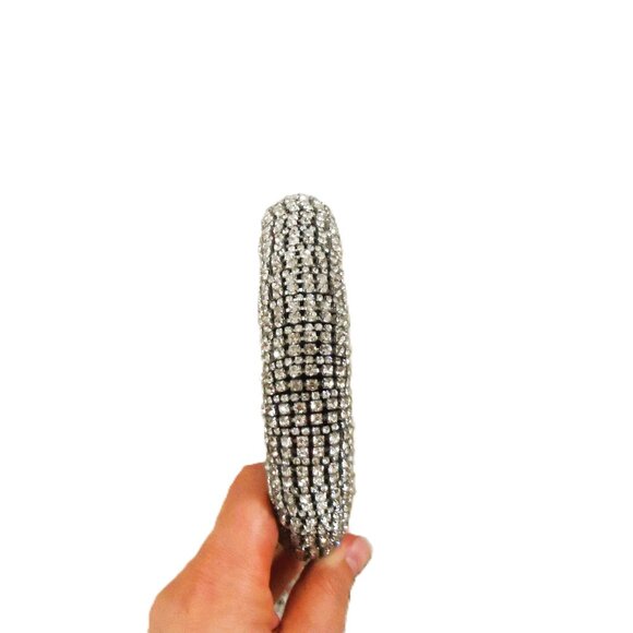 White Rhinestone Headband. New - Picture 5 of 6